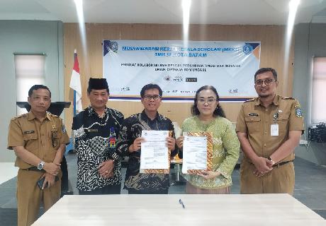 MOU PANBIL GROUP DENGAN SMKIT DARUSSALAM 01 BATAM